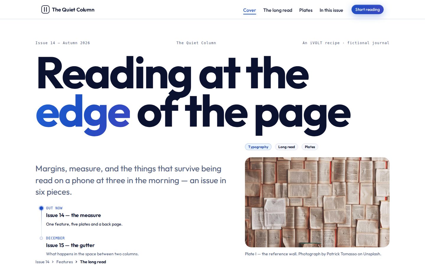 Journal, on a desktop