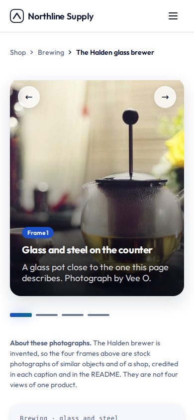 Store, on a phone